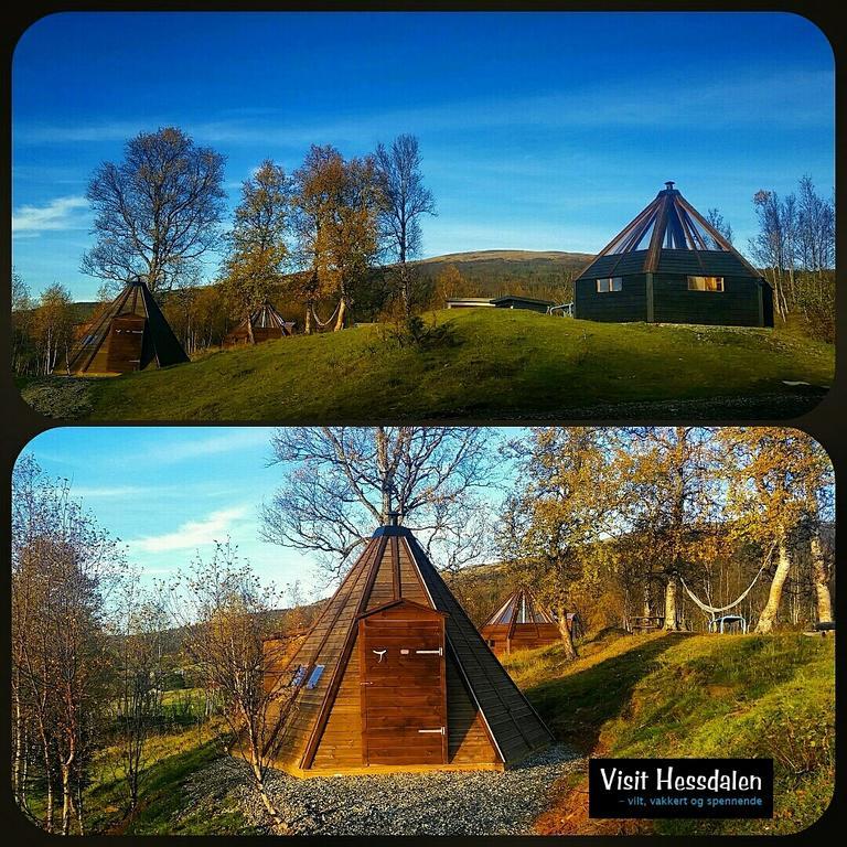 Appartamento Hessdalen Ufocamp Vårhus Esterno foto